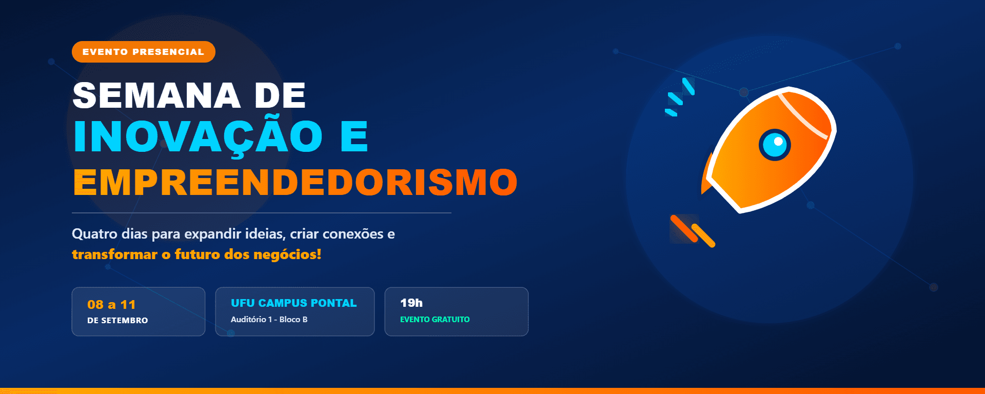 Capa do evento Semana de Inovação e Empreendedorismo